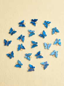 20pcs Butterfly DIY Pendant