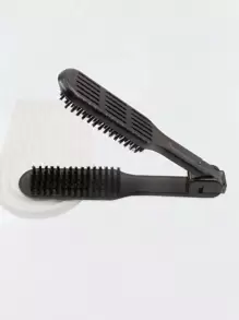 1 pièce Brosse lissante, brosse lissante, céramique avec poils en nylon pour cheveux épais et rugueux - à utiliser pour lisser et coiffer les cheveux. Peigne, brosse à cheveux, peigne, outils capillaires, produits et accessoires capillaires pour salon de coiffure, retour à l'école, voyages, vacances essentiels, accessoires capillaires pour femmes, brosses, brosse à cheveux, brosse démêlante, équipement de coiffure, coiffure, coiffure, brosse à cheveux, set de brosses à cheveux, peigne à cheveux, peigne pour boucles, brosse démêlante, brosse à cheveux pour femmes, accessoires de barbier, salon de coiffure, équipement de coiffure