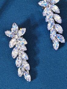 Bộ 2 kẹp tóc hình cá sấu đính đá Cubic Zirconia sang trọng, kẹp tóc càng cua, phụ kiện tóc, phụ kiện đội đầu, ghim cài tóc. - Bạc - Xem 4