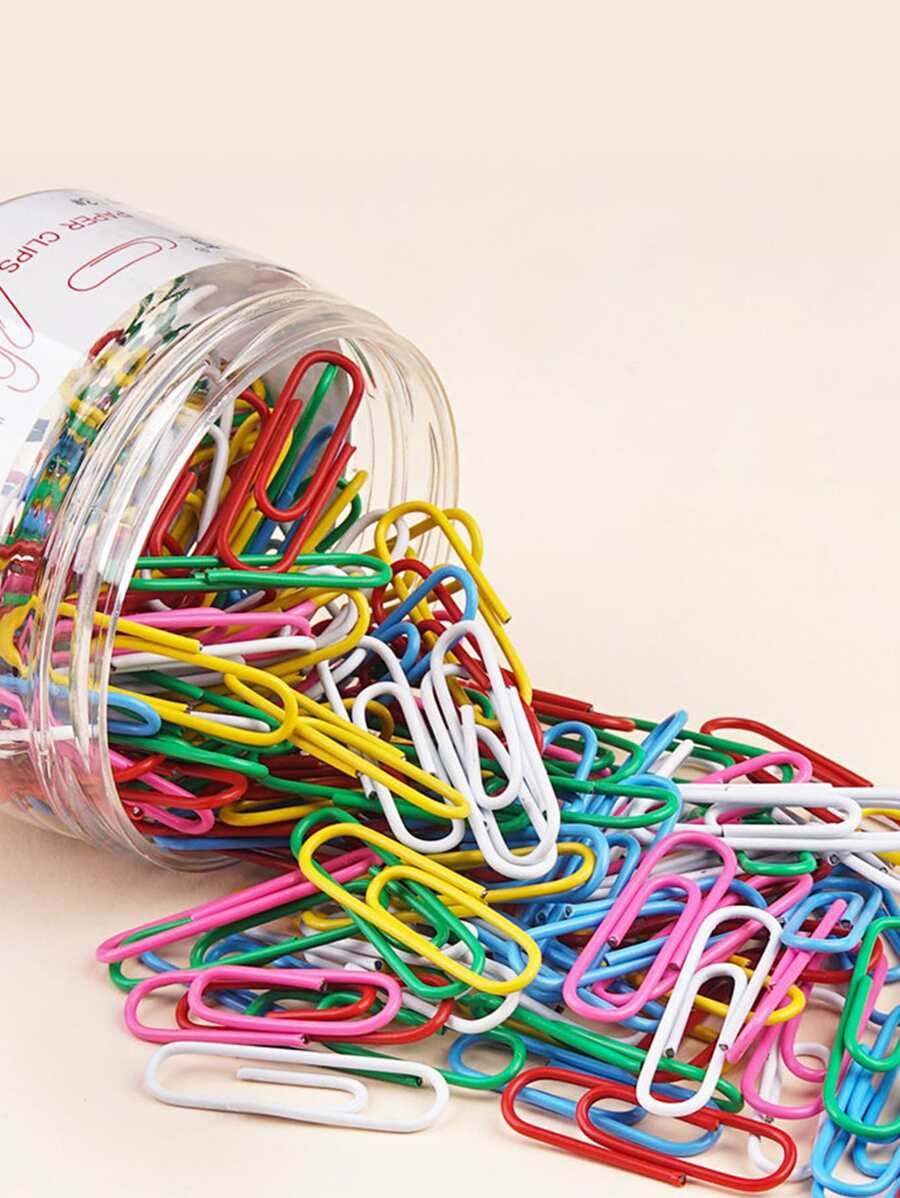 licao 160 chiếc kẹp giấy màu hỗn hợp - Nhiều màu - Xem 1