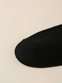 Vớ phi hành đoàn đồ họa khẩu hiệu nam - màu đen - Xem 3