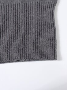 前抽繩帽 - 灰色 - 查看 5