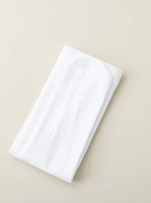 極簡風格素色褲襪 - 白色 - 查看 3