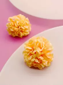 2入組人造花頭 - 彩色 - 查看 1