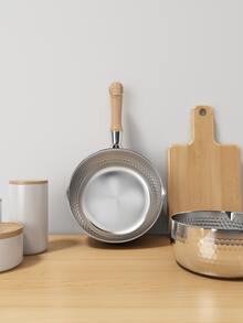 1pc Stainless Steel Pan - Silver - View 2