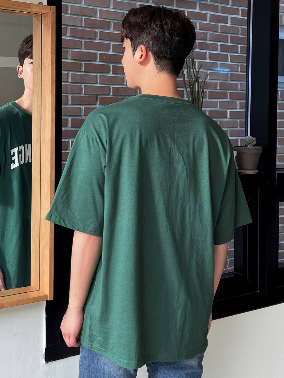 Men Letter Graphic Drop Shoulder Tee