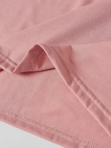 Lunelith SHEIN Lunessa Cartoon Cat & Letter Graphic Tee Graphic Tees Women Tops