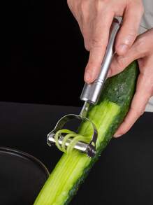 3 piezas Rallador de acero inoxidable - Plateado - Ver 6