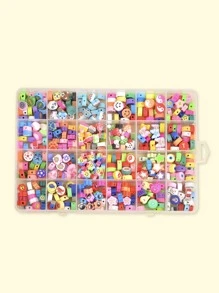 24格軟陶diy配件組盒 - 彩色 - 查看 4