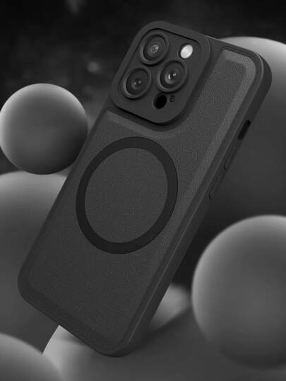 Étui de téléphone unicolore et protecteur compatible avec 15/15Plus/15Pro/15Promax