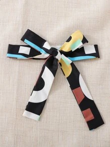 Girls Ruffle Trim Tee & Letter Graphic Belted Skirt - Multicolor - View 5