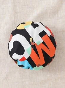 Girls Ruffle Trim Tee & Letter Graphic Belted Skirt - Multicolor - View 6