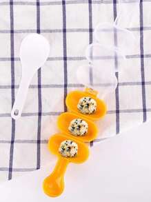 1pc Sushi Mold With 1pc Rice Spoon - Multicolor - View 5
