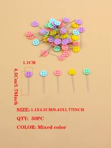 50入組裁縫別針