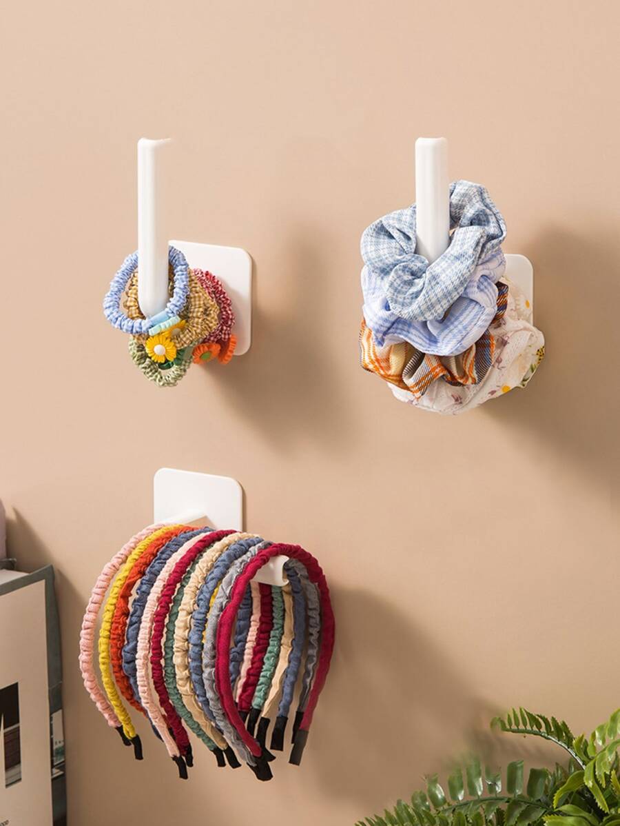 2 piezas Estante de almacenamiento de joya multifuncional - Blanco - Ver 1