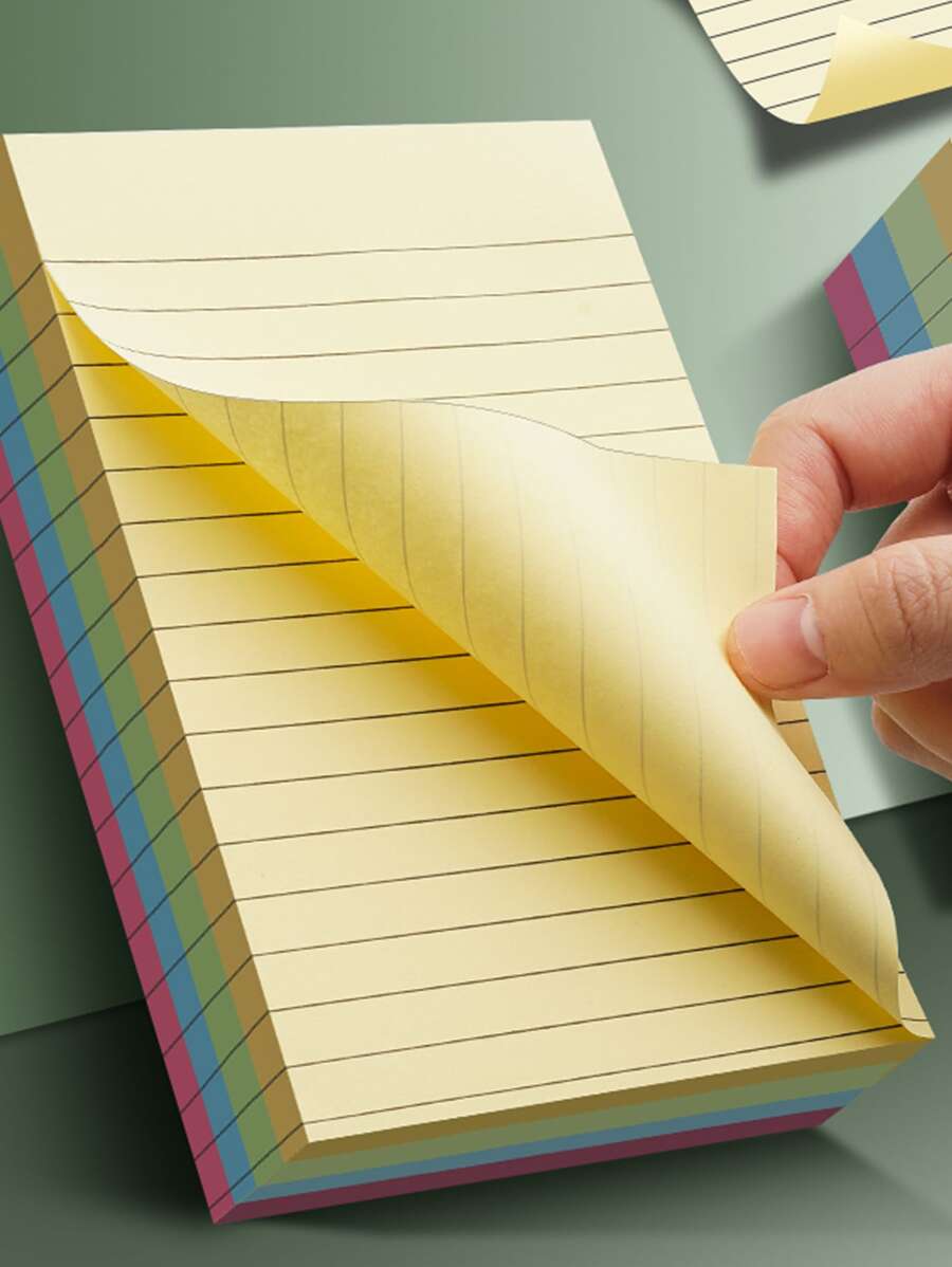 1入組混色便簽簿 - 彩色 - 查看 1