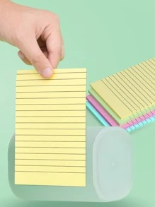 1入組混色便簽簿 - 彩色 - 查看 2