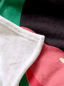 1pc Cartoon Graphic Blanket - Multicolor - View 5