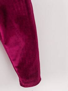 Baby Boy Bow Front 2 In 1 Shirt & Blazer & Trousers - Red and White - View 3