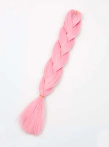 Gói 1 Bím Tóc Lớn 24Inch Thích Hợp Cho Phụ Nữ Và Trẻ Em Ngày Lễ Hàng Ngày Và Cosplay Bện Màu Tím Hoa Hồng Màu Hồng Nhiều Màu thời Trang Tổng Hợp Tóc Móc Phần Mở Rộng Tóc Hữu Ích Và Khéo léo Nhiệt Độ Cao Tóc - Hồng - Xem 7