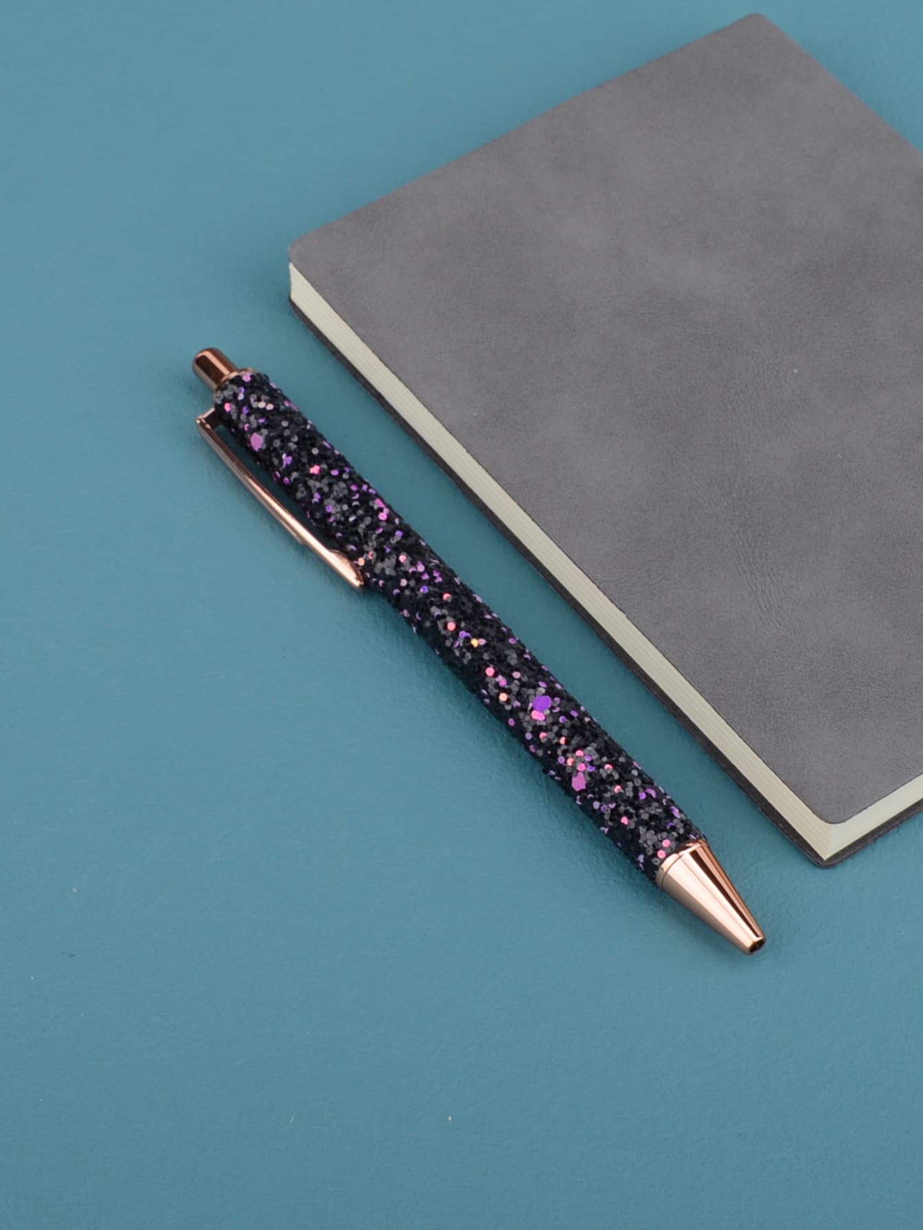 1入組金屬亮絲圓珠筆 - 彩色 - 查看 1