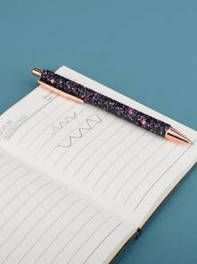 1入組金屬亮絲圓珠筆 - 彩色 - 查看 3