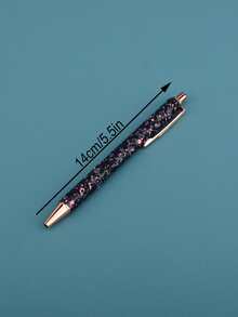 1入組金屬亮絲圓珠筆 - 彩色 - 查看 4