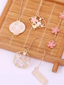 1 dấu trang thiết kế hoa ngẫu nhiên - Nhiều màu - Xem 1