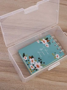 1 hộp đựng văn phòng phẩm trong suốt - Trong sáng - Xem 2