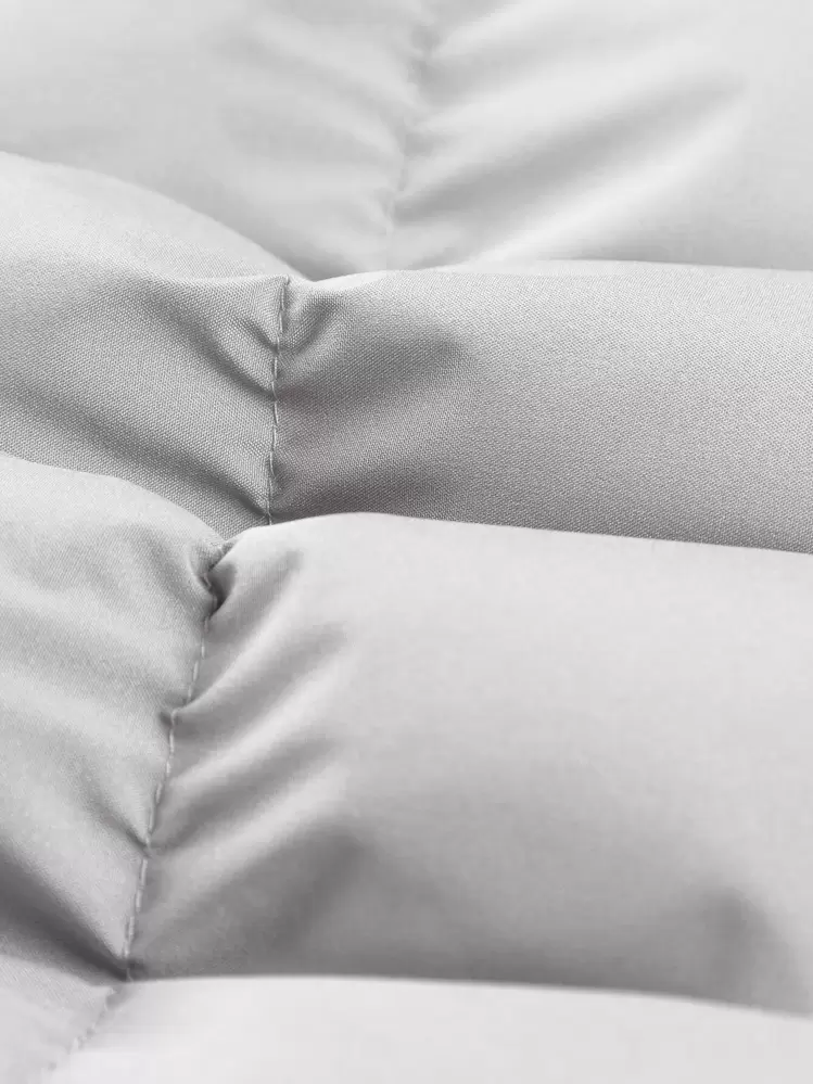 Manfinity Homme Casaco com Capuz e Zíper para Homens, Colete de Inverno, Outono Inverno - Cinza Claro - Visão 4