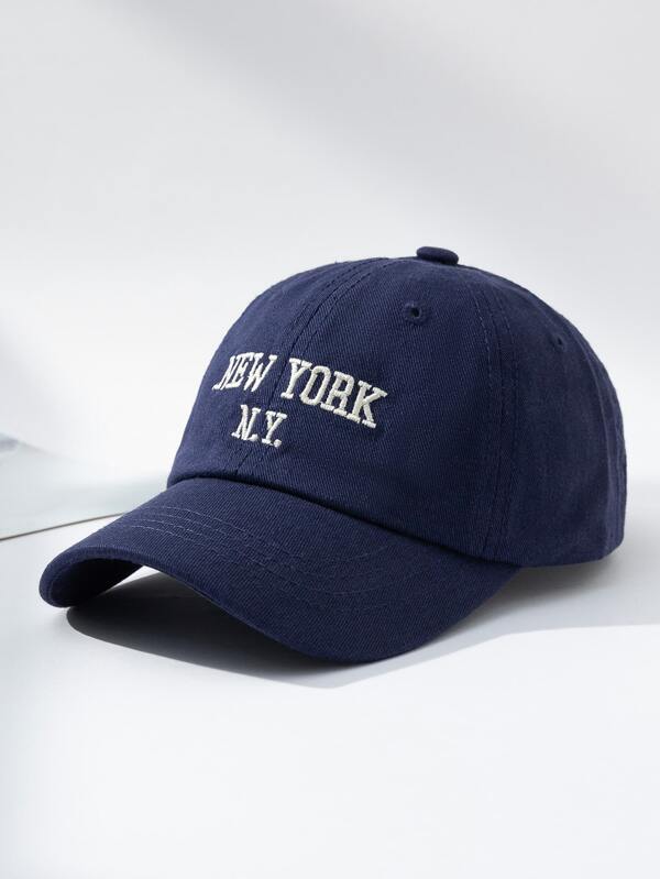 Men Letter Embroidered Baseball Cap SHEIN USA