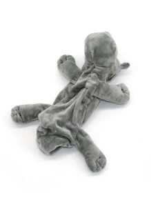 1pc Cartoon Design Pencil Case - Grey - View 2