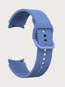 1 Dây đeo đồng hồ thể thao bằng silicon mềm Tương thích với Samsung Galaxy Watch 6 44mm 40mm, Galaxy Watch 5/Watch 4 40mm 44mm, Galaxy Watch 5 Pro 45mm, Watch 6 Classic 47mm 43mm, Unisex Làm quà tặng cho học sinh đi học trở lại - Màu xanh bụi bặm - Xem 2