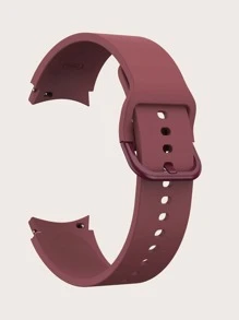 1 条柔软硅胶运动表带，兼容三星 Galaxy Watch 6 44mm 40mm/Galaxy Watch 5/Watch 4 40mm 44mm/Galaxy Watch 5 Pro 45mm/Watch 6 Classic 47mm 43mm，男女通用，可作为返校学生的礼物 - 咖啡棕 - 查看 2