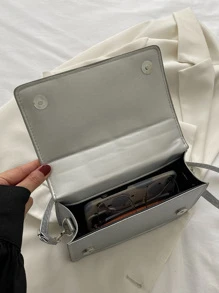 Túi Crossbody Nữ màu trơn Có thể điều chỉnh được Mốt - Xem 4