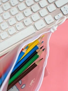 1入組卡通恐龍圖案筆袋