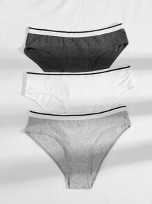 Quần lót Nữ Tương phản ràng buộc In - Nhiều màu - Xem 3