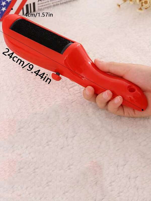 1pc Portable Lint Roller, Oblique Tear Hair Lint Roller For Clothes