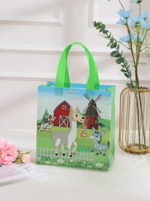 4pcs Cow Pattern Gift Bag - Multicolor - View 4