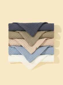 Bebé 5 piezas Babero bandana con patrón de arcoíris - Multicolor - Ver 1