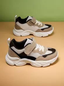 男童春秋透气休闲魔术贴运动鞋多色男童热卖 - 彩色 - 查看 2