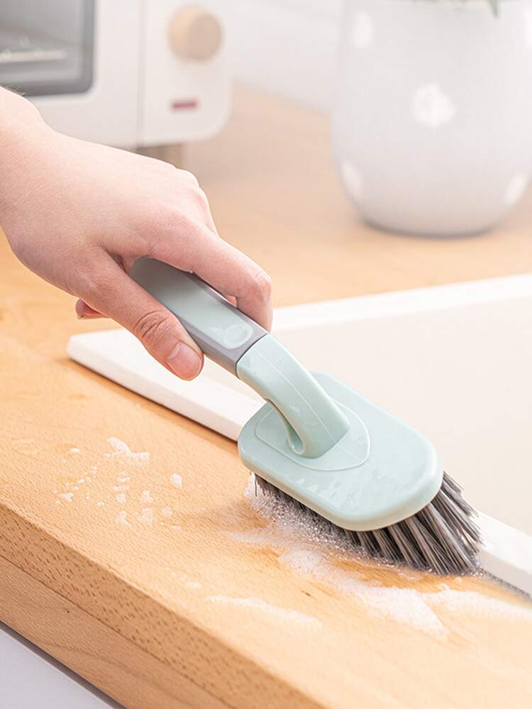 1 pieza Cepillo de limpieza de huecos - Verde - Añade 6