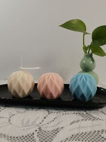 1 pieza Molde de silicona de bricolaje en forma geométrica