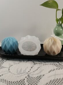 1 pieza Molde de silicona de bricolaje en forma geométrica