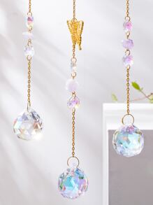 1入組蝴蝶和月亮設計掛飾 - 彩色 - 查看 5