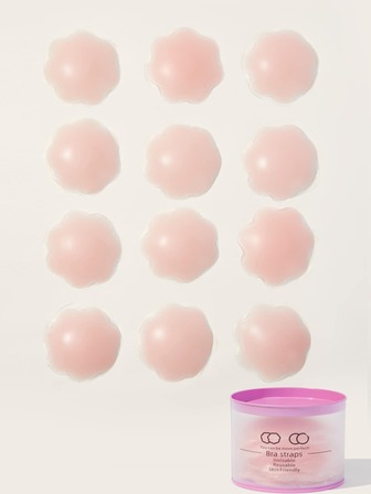 6pairs Solid Nipple Cover