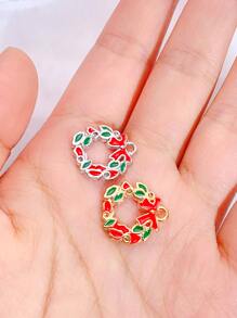 2 piezas Navidad Guirnalda Colgante DIY - Multicolor - Ver 1