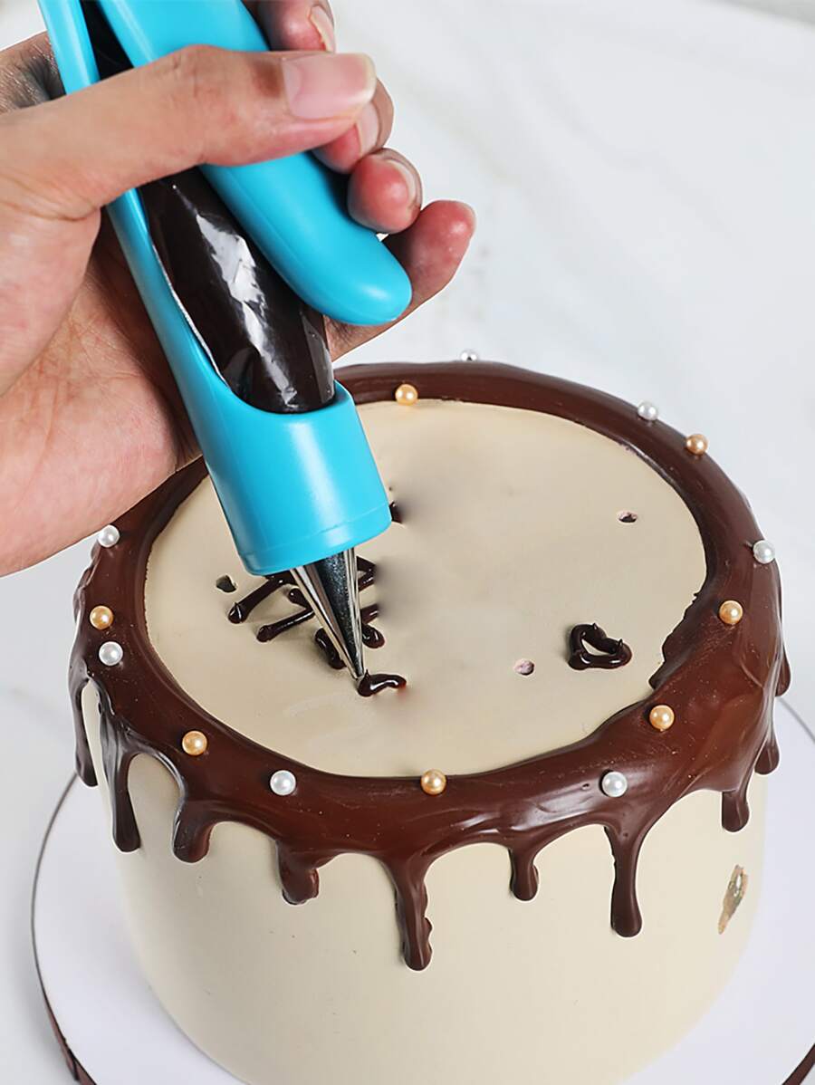 7 piezas Juego de puntas de tubería - Azul - Ver 1