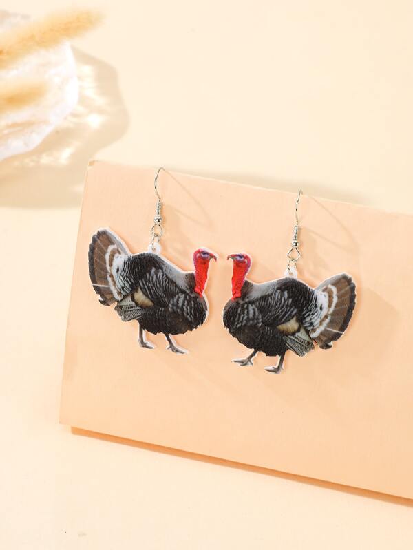 Turkey Drop Earrings SHEIN USA