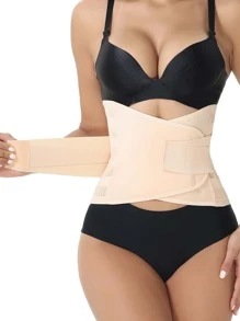 Solid Waist Trainer - Apricot - View 4